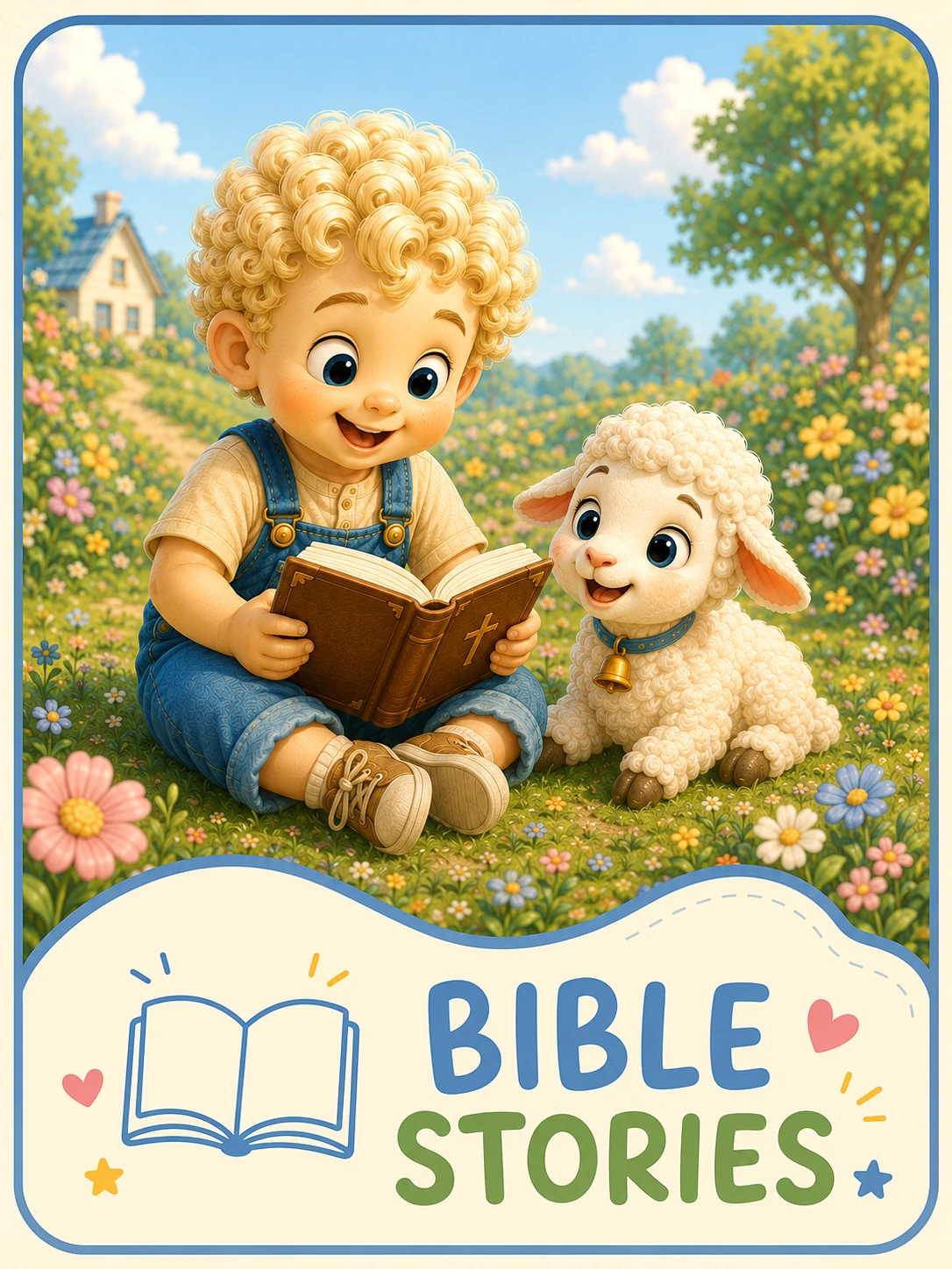 Bible Stories: Thomas e a Ovelhinha lendo uma história bíblica