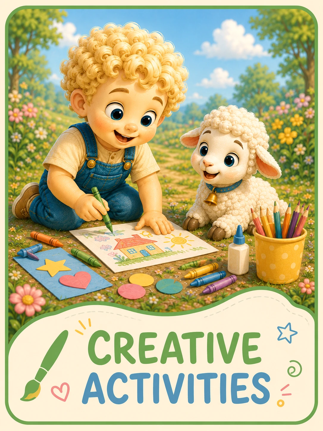 Creative Activities: Thomas e a Ovelhinha criando juntos
