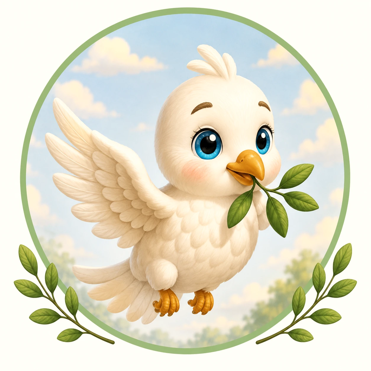 Retrato da Little Dove