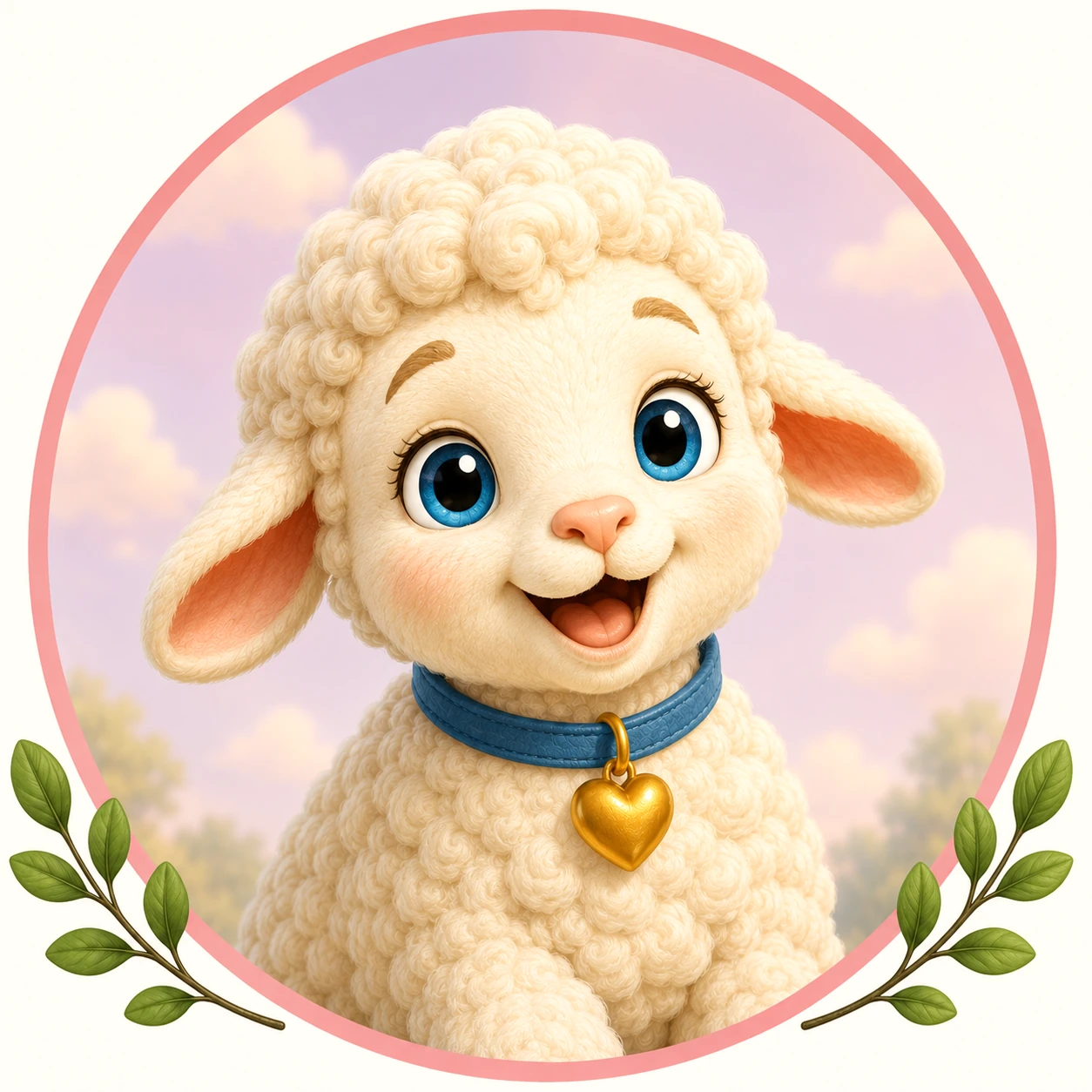 Retrato da Little Lamb